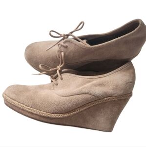 Lacoste Wedge 7.5 Suede Guc‎